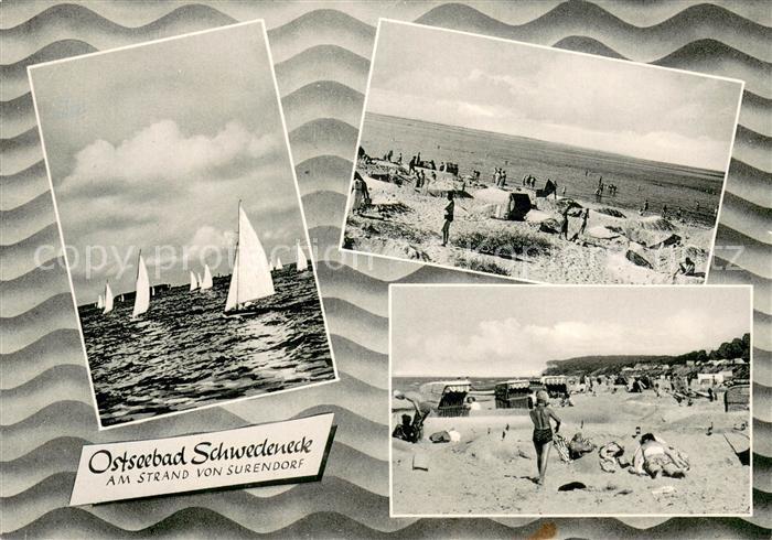 Schwedeneck Strand Ostseebad Segelregatta