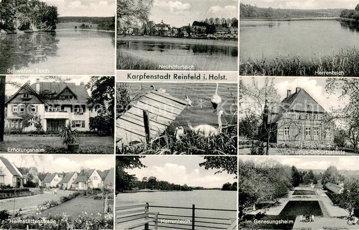 Reinfeld Holstein Schwarzer Teich Erholungsheim Heimstaettenstrasse Neuhoefertei