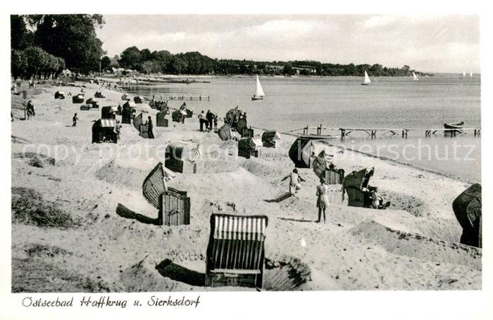 Haffkrug Ostseebad mit Sierksdorf Strandpartie