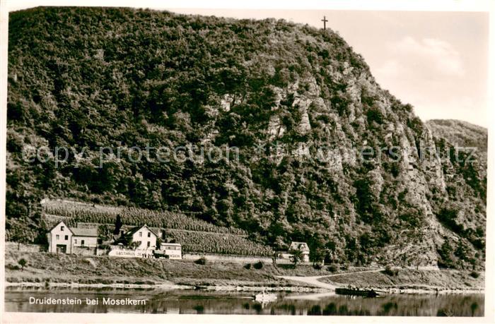 Hatzenport Druidenstein bei Moselkern Gasthaus Moselheim