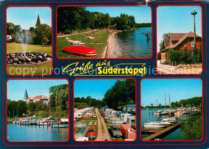 Suederstapel Fontaene Strand Bootshafen Camping