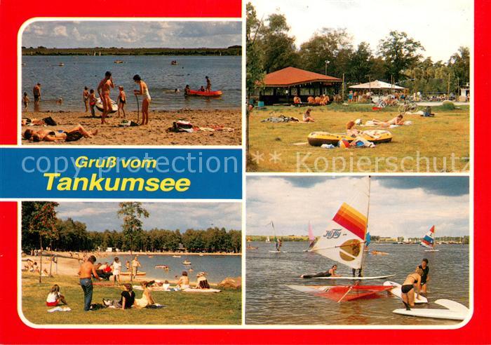 Isenbuettel Erholungsgebiet Tankumsee Strandpartien Surfer