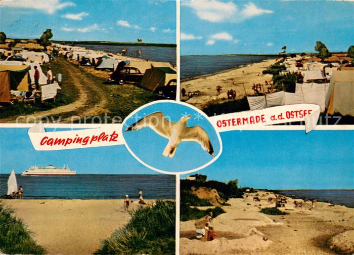 Ostermade Campingplatz Ostermade Strandpartien Faehre