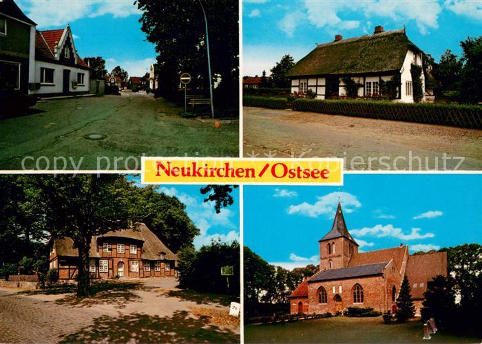 Neukirchen Oldenburg Teilansichten Kirche