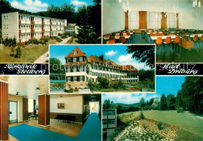 Bad Driburg Kurklinik Stellberg Speisesaal Aufenthaltsraum Park