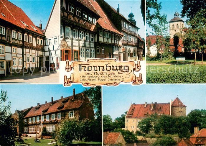 Hornburg Wolfenbuettel Wasserstrasse Marienkirche Museum Burg