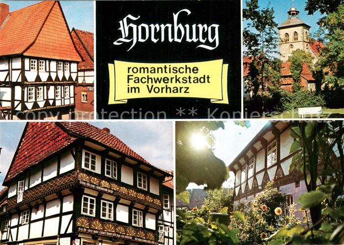 Hornburg Wolfenbuettel Fachwerkhaeuser Kirche