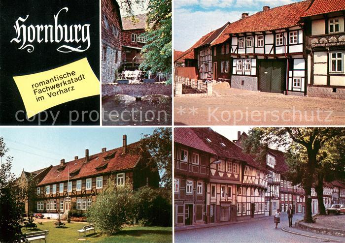 Hornburg Wolfenbuettel Hagenmuehle Wasserstrasse Heimatmuseum Wasserstrasse