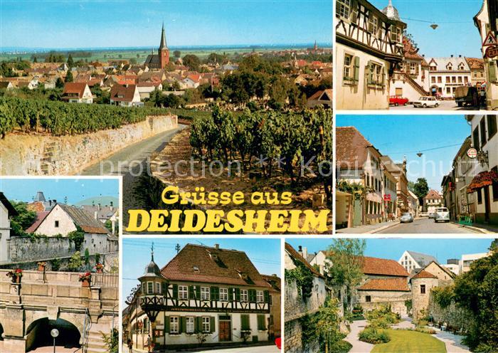 Deidesheim Panorama Orts und Teilansichten