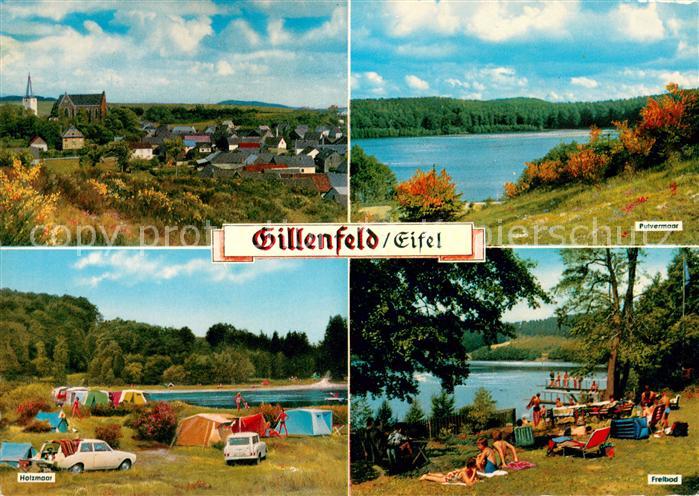 Gillenfeld Eifel Kirchen Pulvermaar Holzmaar Freibad