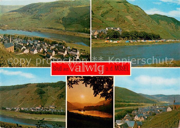 Valwig Mosel Fliegeraufnahmen Panorama