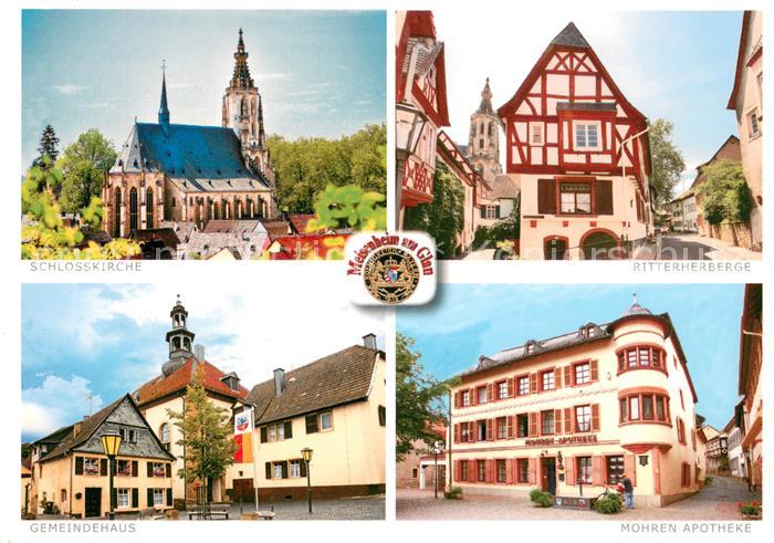 Meisenheim Glan Schlosskirche Ritterherberge Gemeindehaus Mohren Apotheke