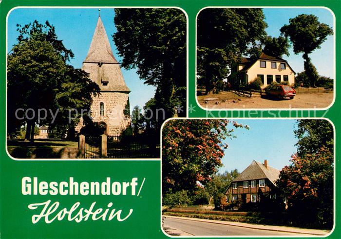 Gleschendorf Scharbeutz Burgturm Wohnhaeuser