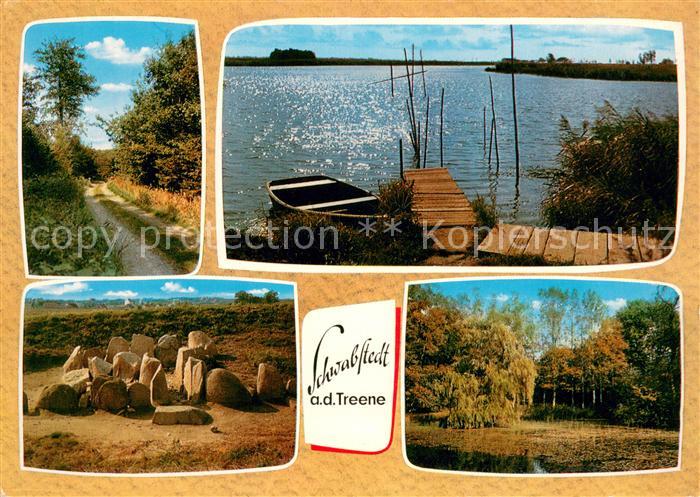 Schwabstedt Waldweg Treenepartie Kammer Ganggrab Nachtigallental