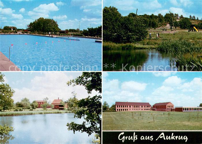Aukrug Schwimmbad Weiher Teilansichten
