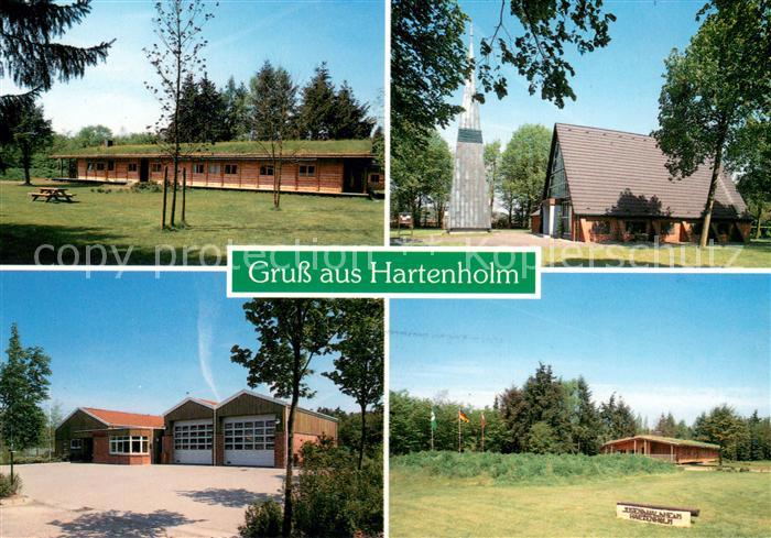Hartenholm Jugendheim Kirche Teilansichten