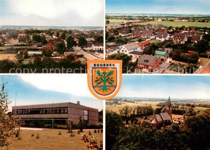 Eggebek Fliegeraufnahmen Schule Kirche