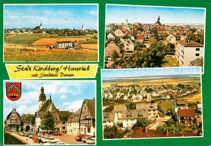 Kirchberg Hunsrueck Fliegeraufnahme Stadtansichten