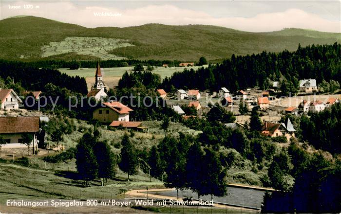 Spiegelau Panorama mit Schwimmbad
