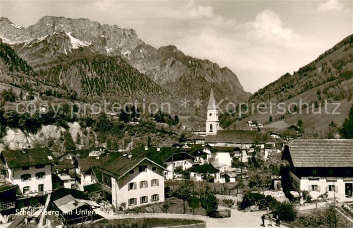Schellenberg Marktschellenberg mit Untersberg