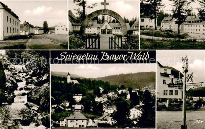 Spiegelau Teilansichten Panorama Wegweiser