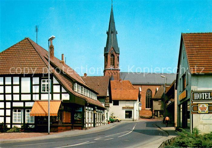 Visbek Ortsmitte mit Kirche