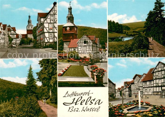 Helsa Fachwerkhaeuser Teilansichten