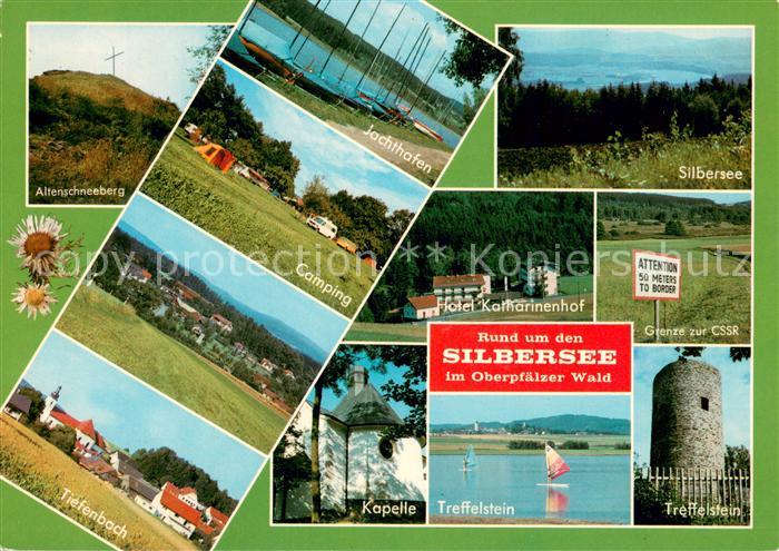 Oberpfalz Altenschneeberg Jachthafen Camping Tiefenbach Kapelle Hotel Katharinen