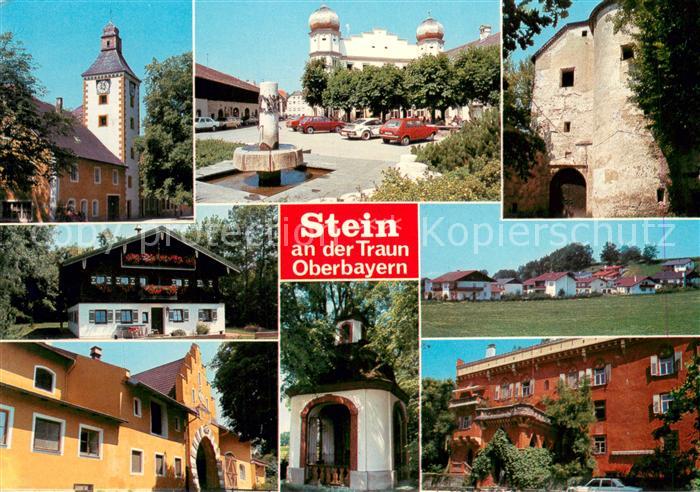 Stein Traun Kirche Marktplatz Burg Kapelle Teilansichten
