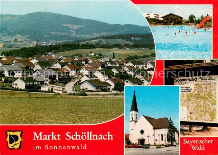 Schoellnach Panorama Schwimmbad Kirche