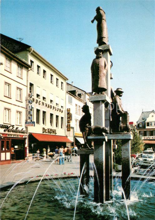 Bad Kreuznach Brunnen auf dem Kornmarkt