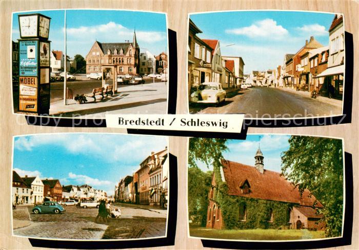 Bredstedt Strassenpartien Kirche