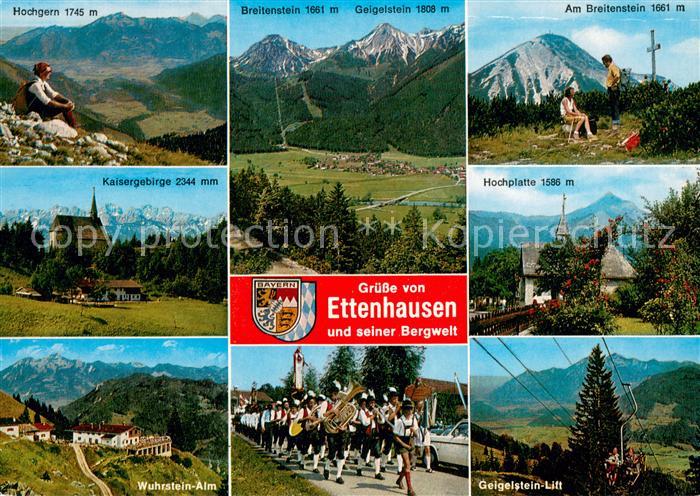Ettenhausen Schleching Hochgern Kaisergebirge Wuhrstein Alm Breitenstein Trachte
