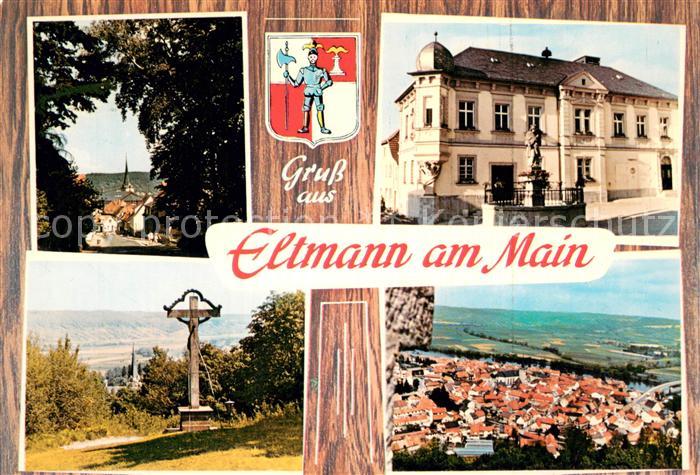 Eltmann Kirche Schloss Wegekreuz Panorama