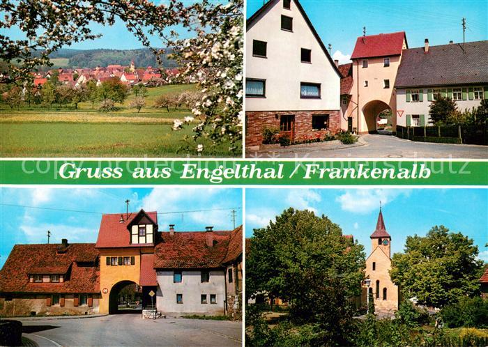 Engelthal Panorama Stadttore Kirche