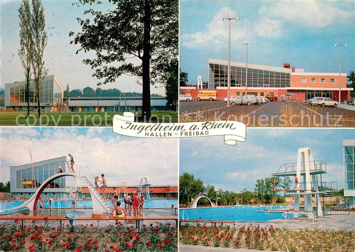 Ingelheim Rhein Hallen und Freibad Details