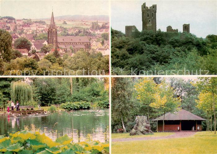 Plaidt Kirche Burgruine Wernerseck Grillhuette Nettepark