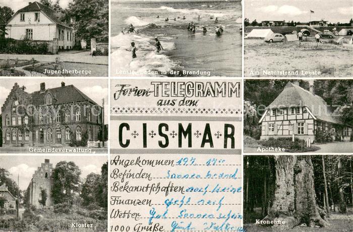 Cismar Jugendherberge Baden in der Brandung Naturstrand Lenste Gemeindeverwaltun