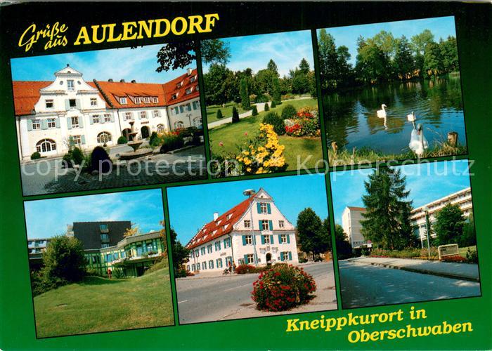 Aulendorf Motive Kneippkurort in Oberschwaben Schwanensee Parkanlagen