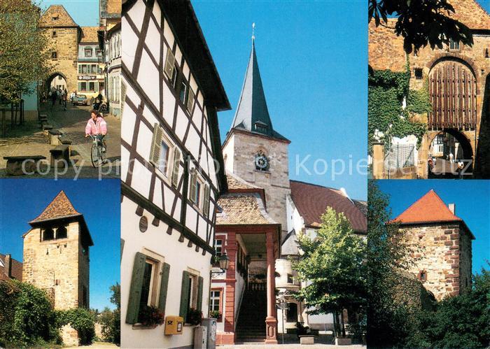 Freinsheim Altstadt Inneres Tor Handwerker Museum Casinoturm Marktplatz gotische