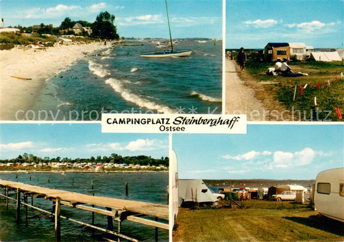 Steinberghaff Campingplatz an der Ostsee Strand
