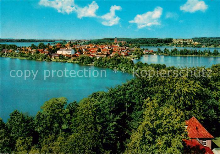 Ratzeburg Schleswig-Holstein Panorama Inselstadt Naturpark Lauenburgische Seen