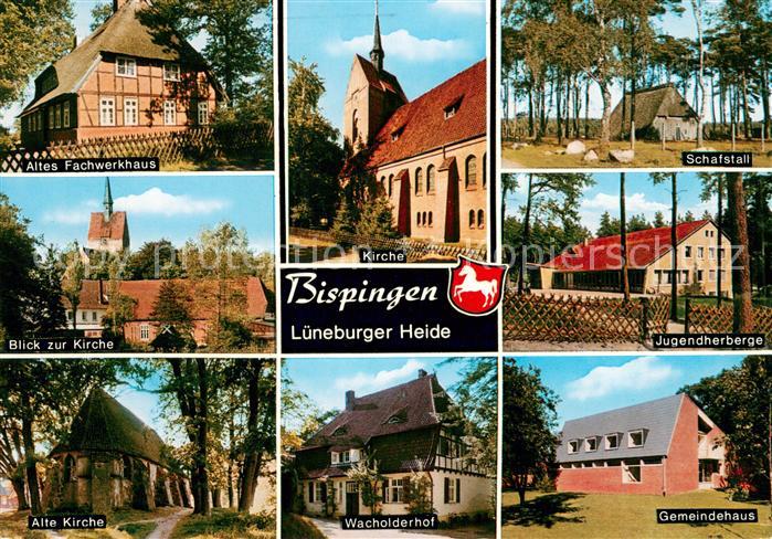 Bispingen Altes Fachwerkhaus Kirche Schafstall Jugendherberge Gemeindehaus Wacho