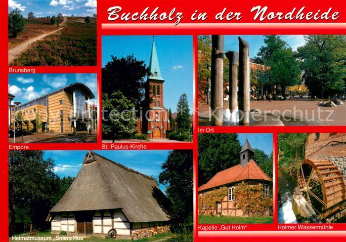 Buchholz Nordheide Heidelandschaft Empore Kirche Innenstadt Heimatmuseum Kapelle