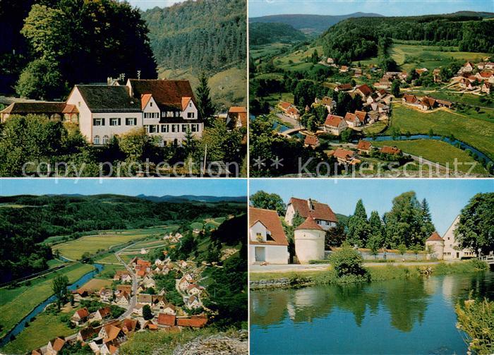 Artelshofen Panorama Pegnitz Fraenkische Alb MAN Erholungsheim Schloss Ober-Arte