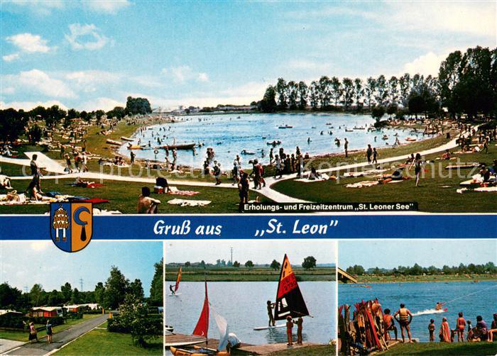 St Leon-Rot Erholungs- und Freizeitzentrum St. Leoner See Campingplatz Windsurfe