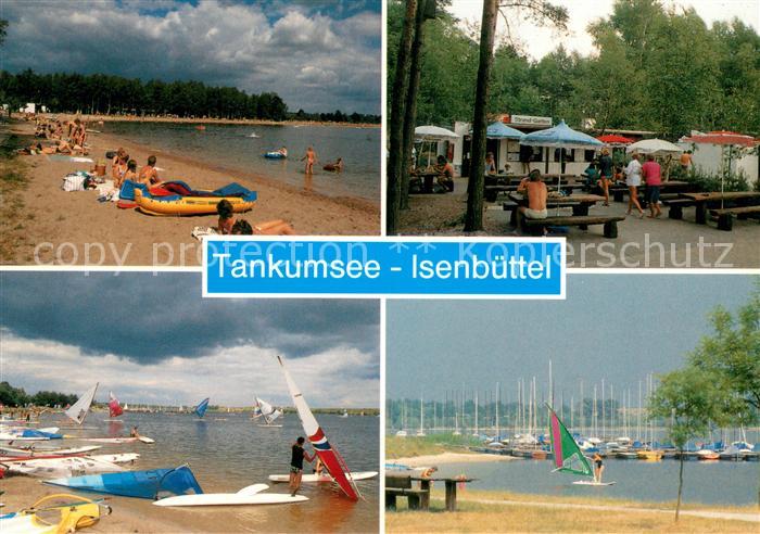 Isenbuettel Erholungsgebiet Tankumsee Badestrand Seglerhafen Campingplatz