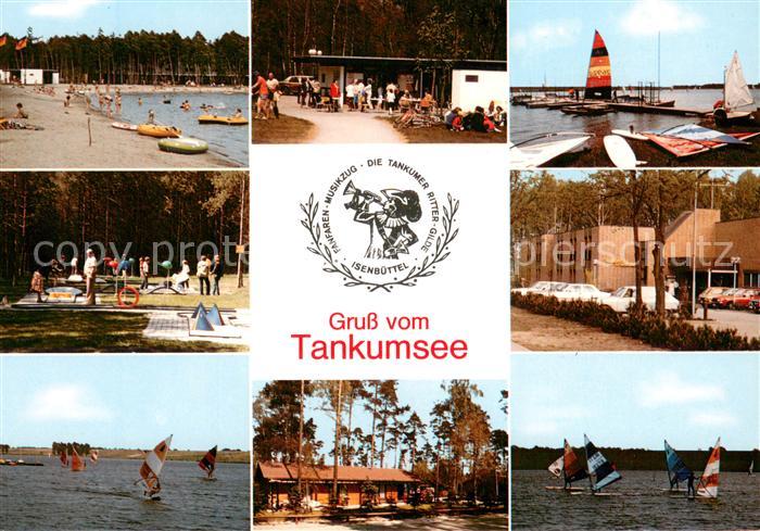Isenbuettel Naherholungsgebiet Tankumsee Badestrand Minigolf Windsurfen Seglerha