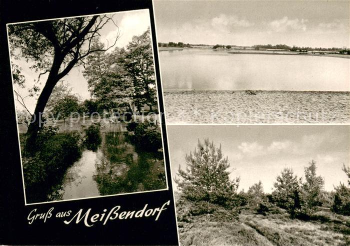 Meissendorf Partie am Wasser Landschaftspanorama