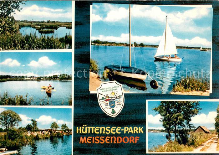 Meissendorf Huettensee Park Segeln Uferweg